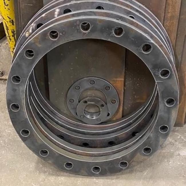 Seamless plasma cutting service from Baseline Custom Fabricating Ltd. in Courtice, Ontario